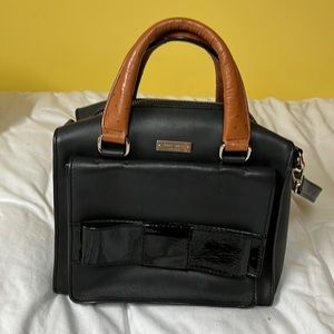 Kate Spade black all leather bag